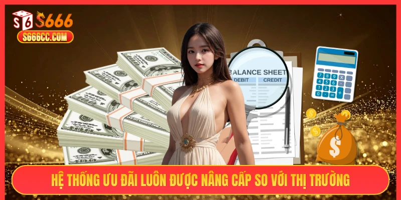 Hệ thống ưu đãi luôn được nâng cấp so với thị trường